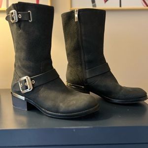 Vince Camuto “Windy” Moto boots - Black